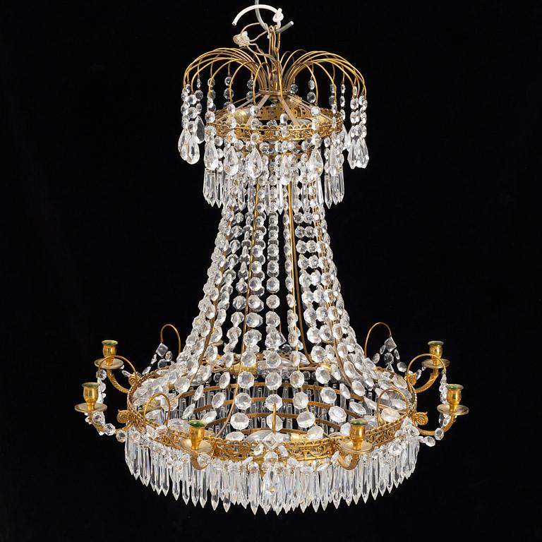 An end of the 20th Century chandelier.