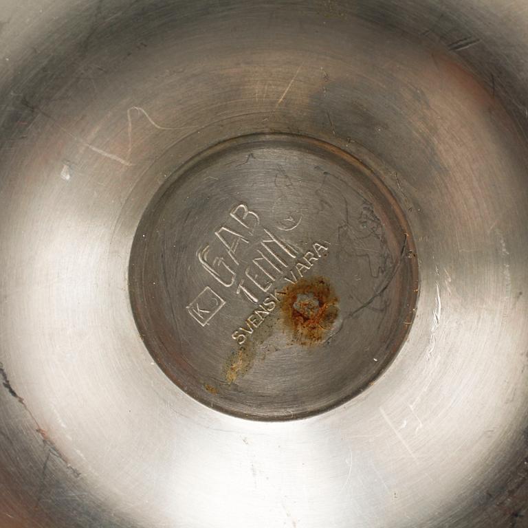 LJUSSTAKAR, ett par, tenn, GAB, 1936.