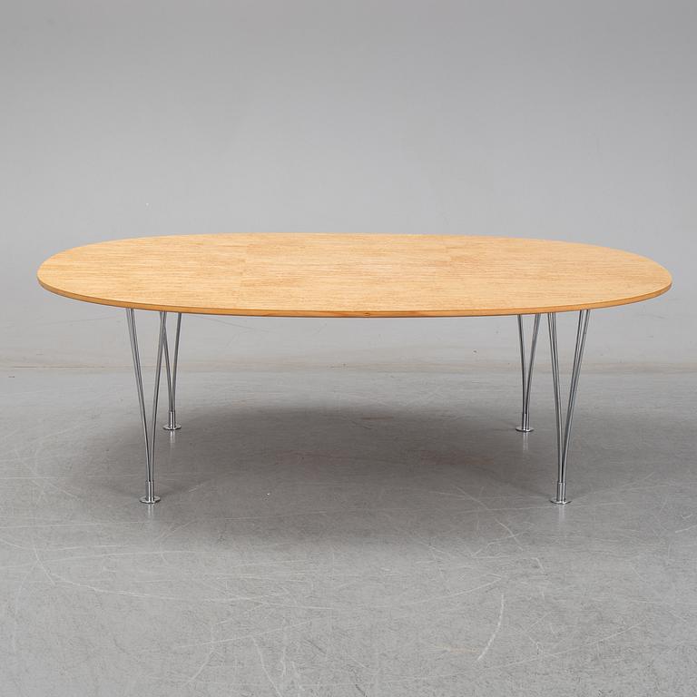 Piet Hein and Bruno Mathsson, an "Ellips" lounge table.