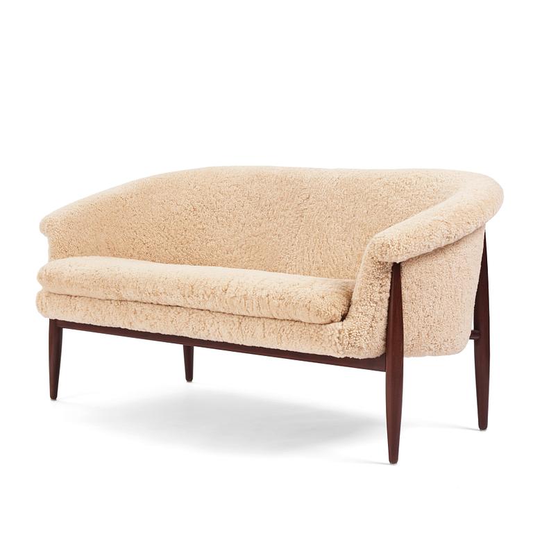 Johannes Andersen, a sheepskin sofa, Trensum, 1950-60s.