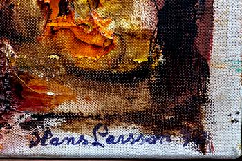 Hans Larsson, oil on canvas signed.