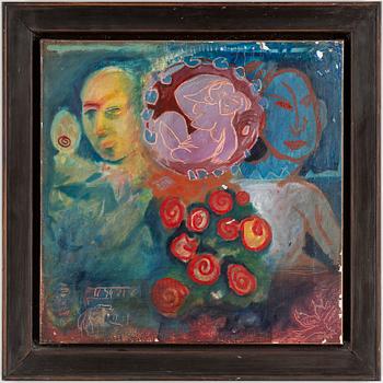 PETER APELGREN, olja på duk, ej signerad.