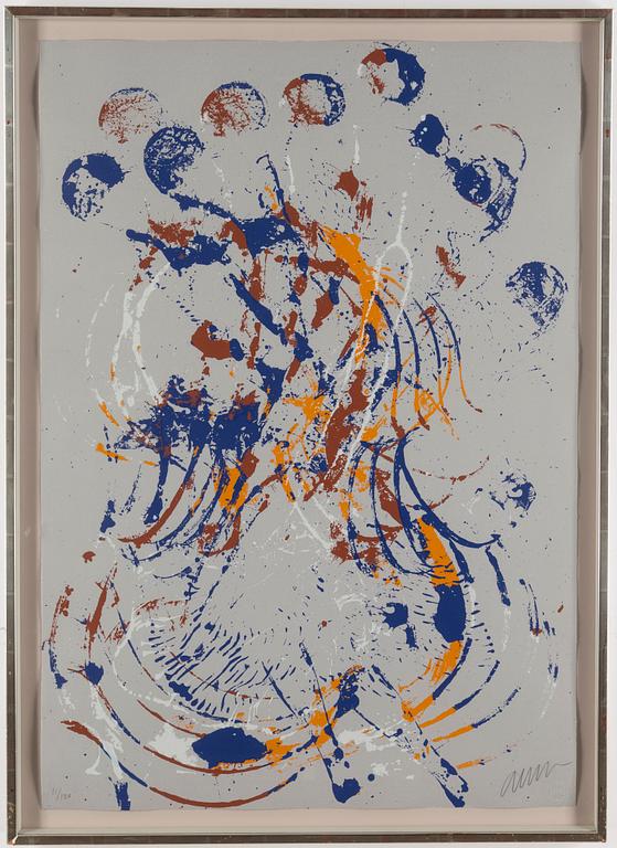 FERNANDEZ ARMAN, silkscreen, signed and numbered 11/120.