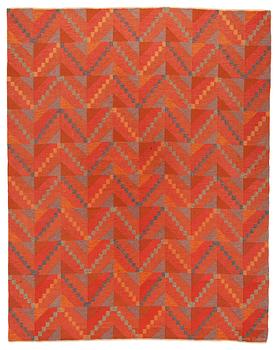 234. Brita Grahn, matto, flat weave, ca 354,5 x 277 cm, signed Brita Grahn.