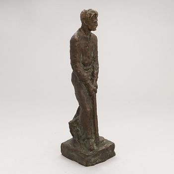 Kalervo Kallio, a bronze sculpture, signed and dated 1948.