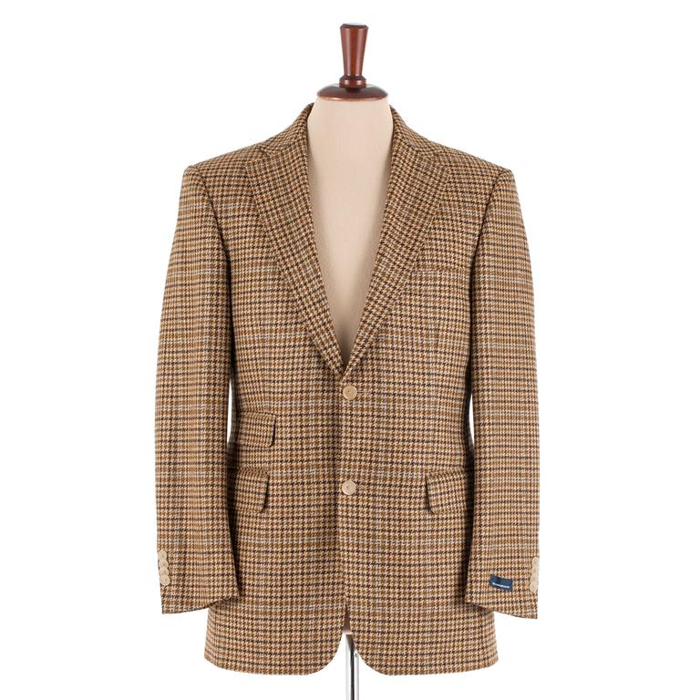 EDUARD DRESSLER, a tweed wool and cashmere jacket. Size 46.