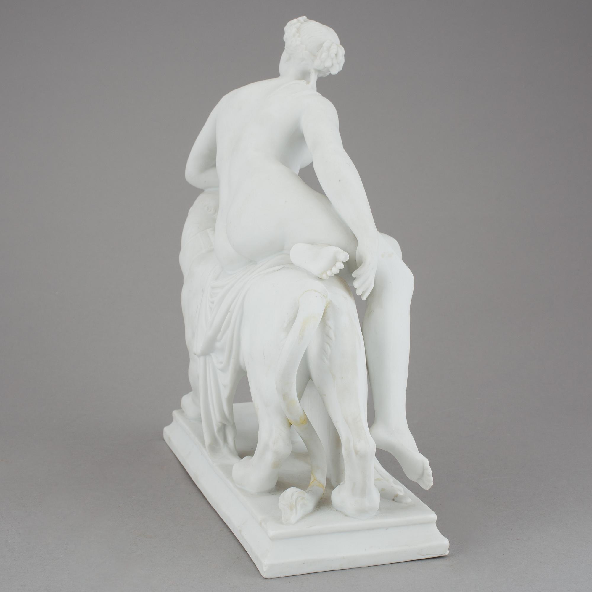 FIGURIN, parian, KPM, Berlin, 1900-talets början.
