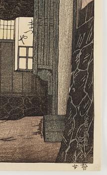 FURUYA TAIKEN (1897-?), after, colour woodblock print, Japan, 20th century.