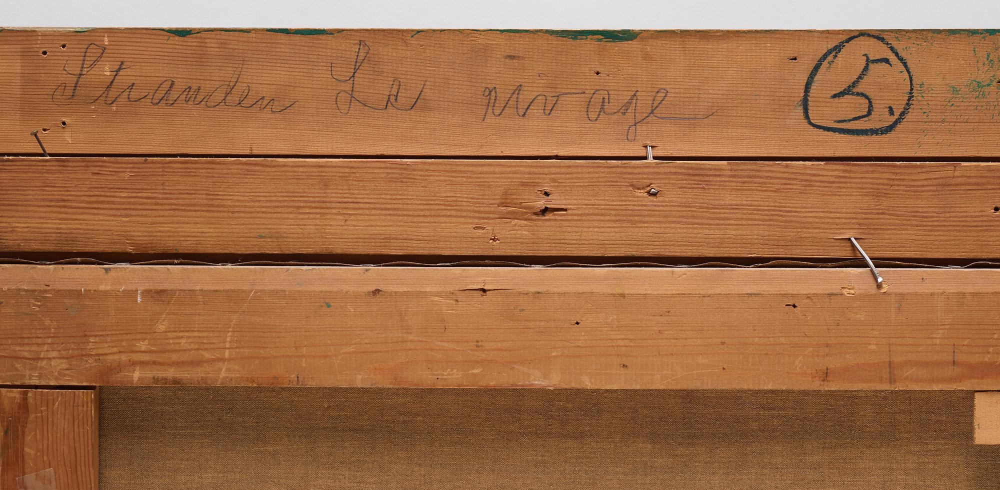 Carl Kylberg, "På stranden, Kylbergshus" / "Le Rivage".