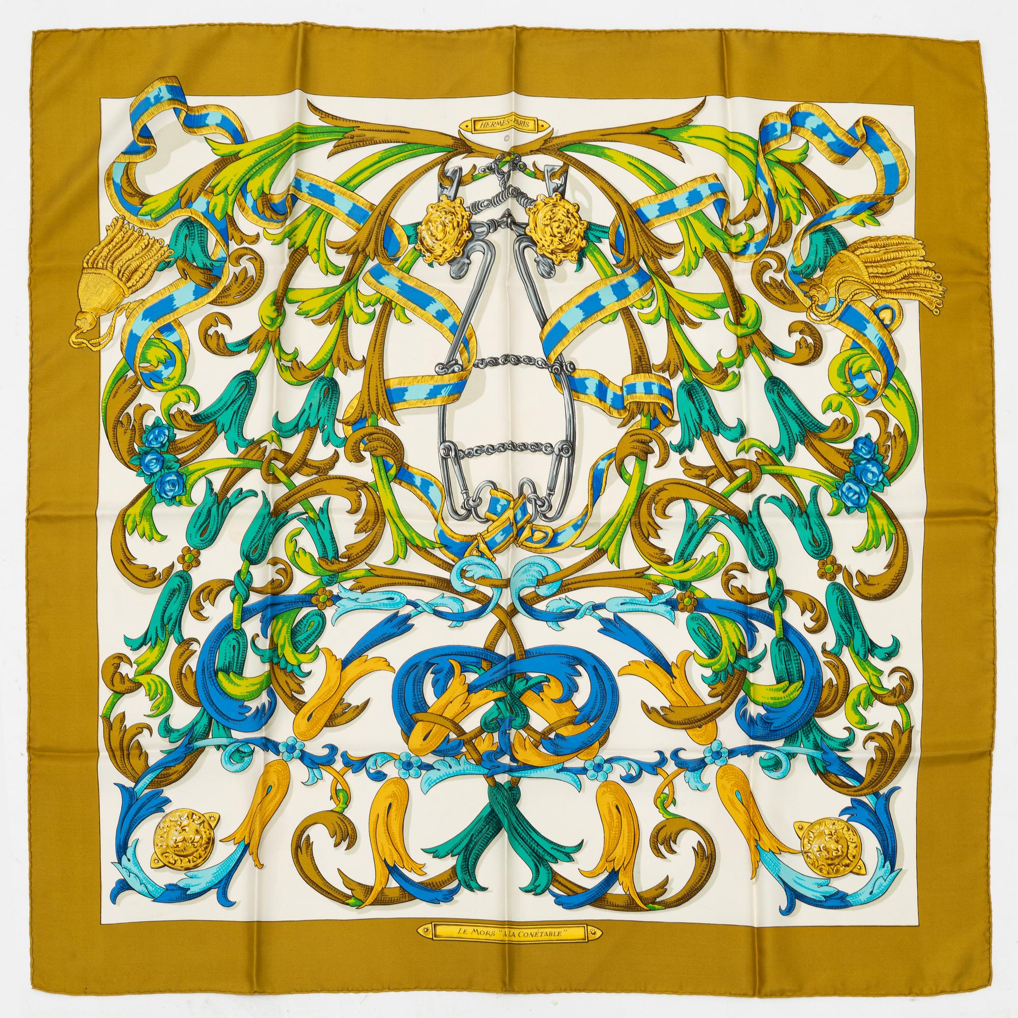 Hermès, scarves, 2 st.