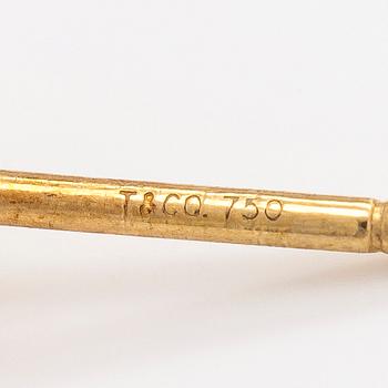 Tiffany & Co, korvakorut, "Cross Stitch", 18K kultaa.