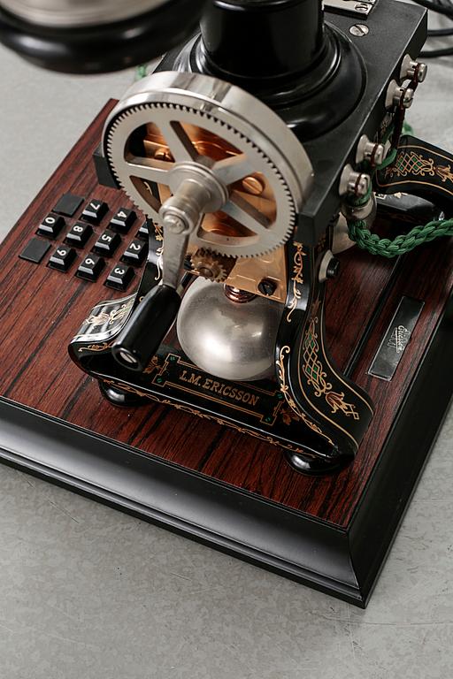 A jubilee telephone by LM Ericsson, end of the 20th century.