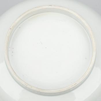 BÅLSKÅL, porslin, Qing, Kina.