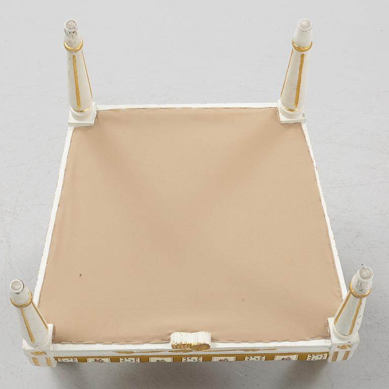 Karmstol, Gustaviansk ,sent 1700-tal.