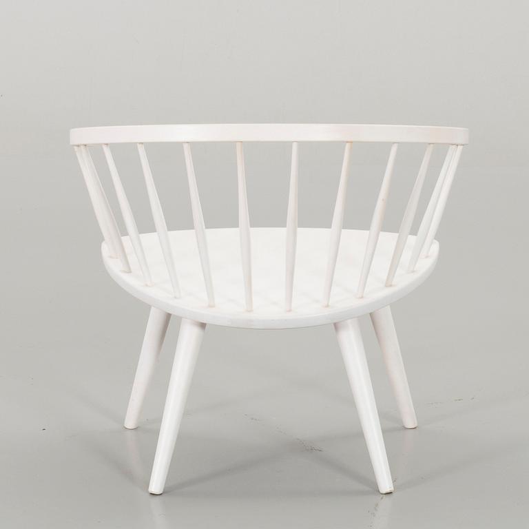 An Yngve Ekström "Arka" lounge chair, designed 1955, Stolab Sweden.