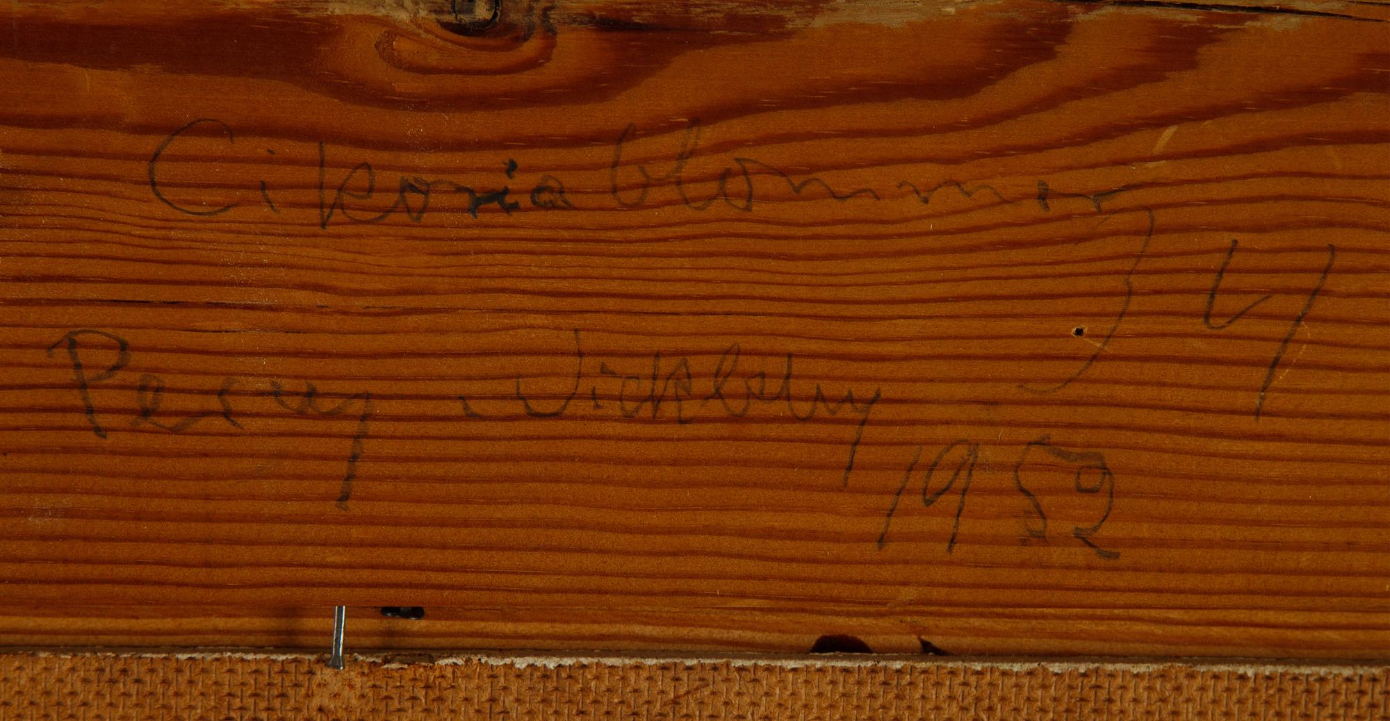 Arthur Percy, oil on panel, signed and dated 1952.