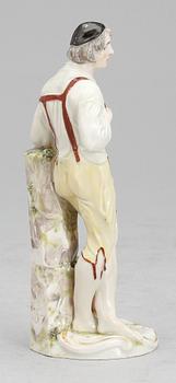 FIGURIN, porslin, troligen formgiven Pierre Francois Lejeune, Ludwigsburg, daterad 1767.