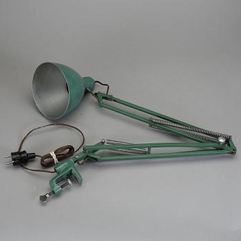 INDUSTRILAMPA, "Luxo 1001", Jacob Jacobsen, 1900-talets mitt.