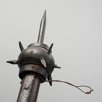 SPIKKLUBBOR, ett par, möjligen 1700-tal.