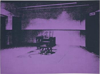 ANDY WARHOL, serigrafi, numrerad. 85/250, stämplad "Published by  Sunday B morning" och "Fill in your own signature".