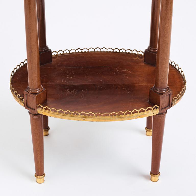 A Louis XVI mahogany and ormolu-mounted table signed Roger Vandercruse Lacroix 'RVLC' (master in Paris 1755-1799).