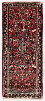 An Old Sarou runner, c. 193 x 84 cm.