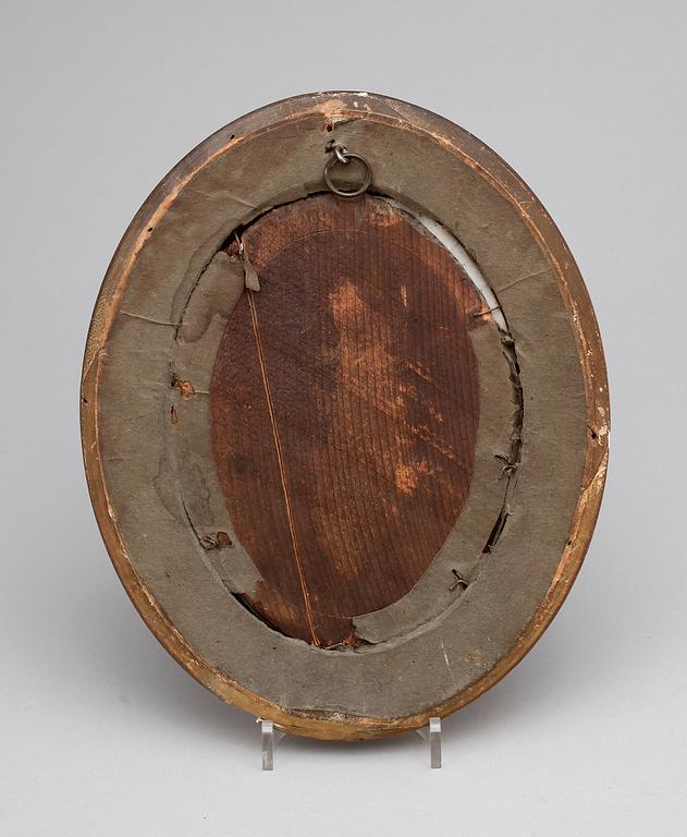 PLAKETT, porslin. Tyskland ca 1900.