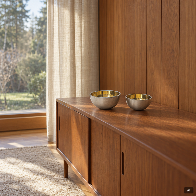 Sebastian Schildt, Two pewter and brass bowls, Svenskt Tenn, Stockholm 2015-2016.