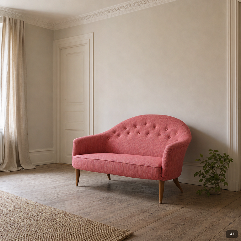 Kerstin Hörlin-Holmquist, A sofa, “Paradiset”, from NK’s Trivia series, second half of the 20th century.