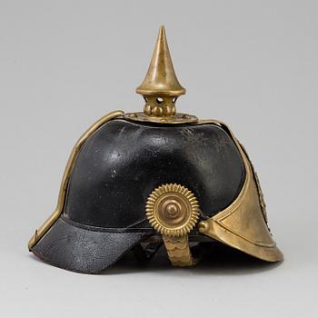 A Swedish Royal military helmet m/ 1894, early 20th century.