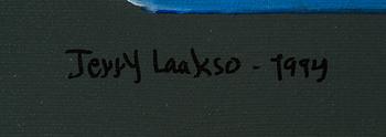 Terry Laakso, Asetelma.