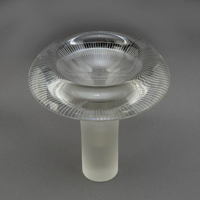 TAPIO WIRKKALA, vas, glas. Iittala, signerad.