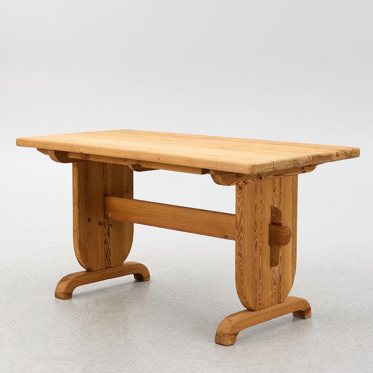 Bo Fjaestad, dining group, 7 pieces, 1950s.