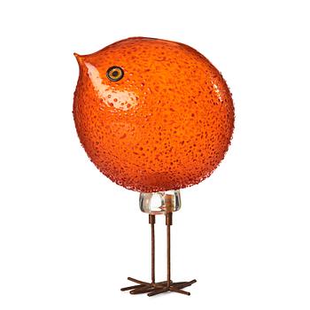 36. Peter Pelzel, a 'Pulcino' glass bird, Vistosi, Italy 1960's.