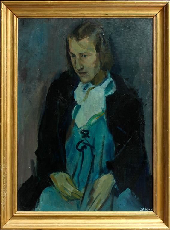 LEO REIS, olja på pannå, sign o dat- 44.