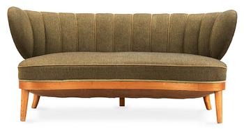An Otto Schulz 'Schulz' sofa by Jio Möbler, Jönköping, Sweden 1940's-50's.