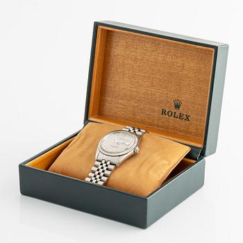 Rolex, Oyster Perpetual, Datejust, "Cream Jubilee Dial", Chronometer, armbandsur, 36 mm.