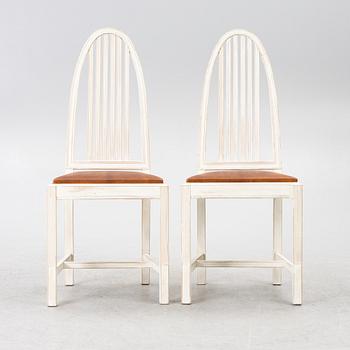 Architect Bureau Bäcklins, a pair of chairs, early 20th Century.