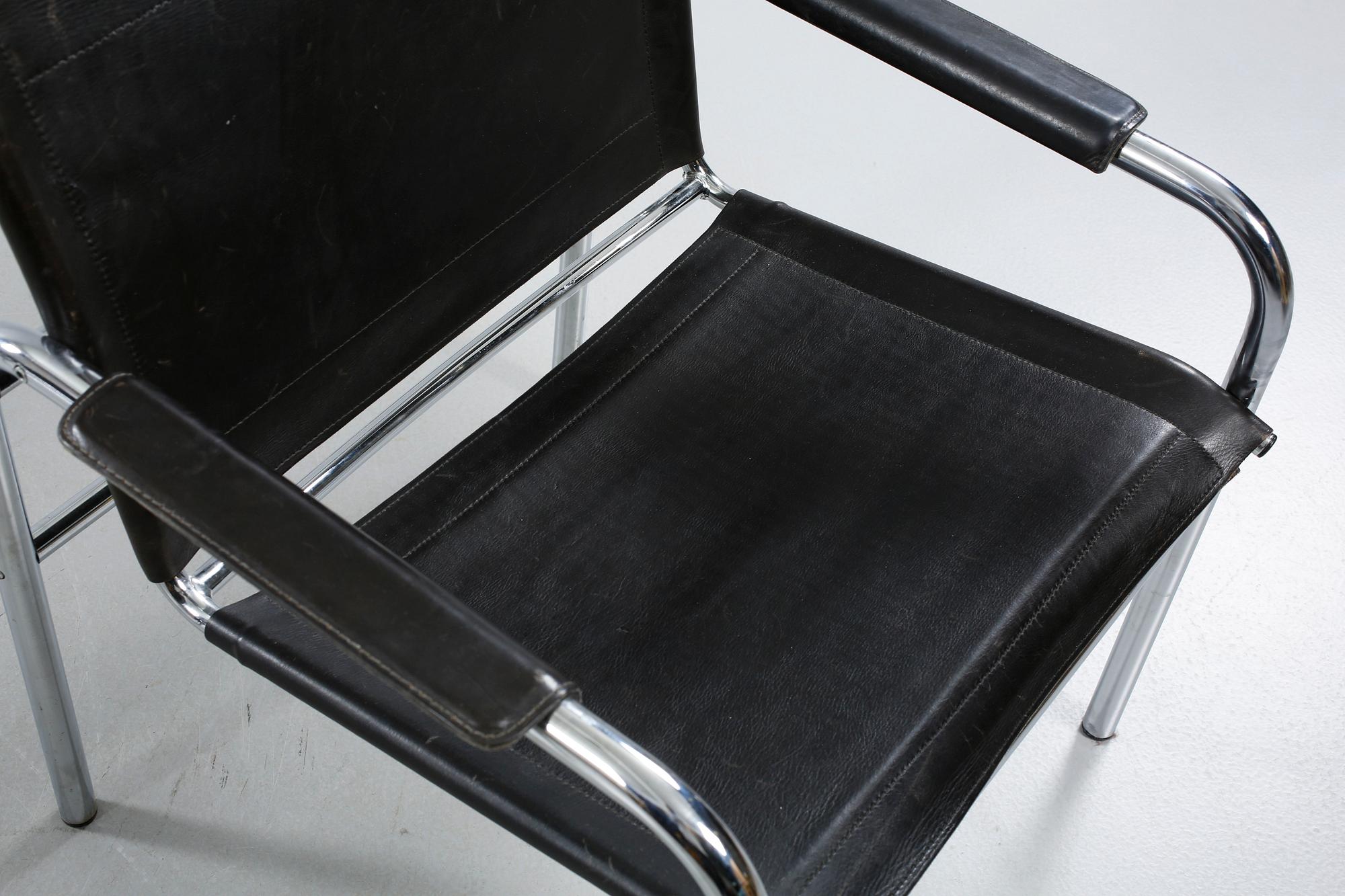 A pair of "Kointe" arm chairs by Tord Björklund, Ikea, late 20th century.