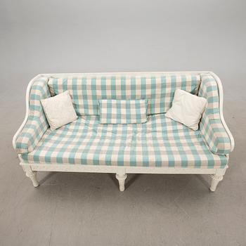 Tray sofa, Gustavian style, first half of the 20th century.