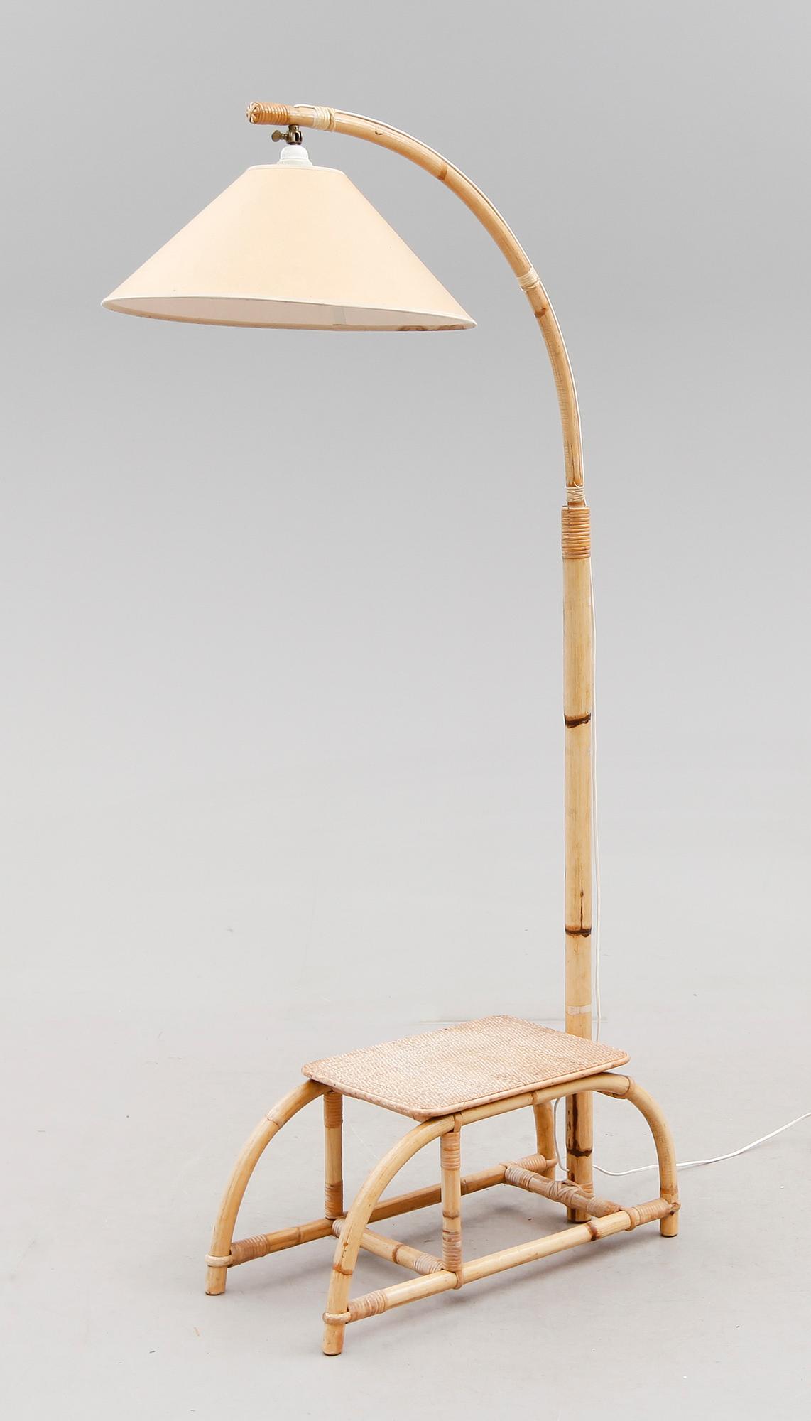 GOLVLAMPA, 1900-talets andra hälft.