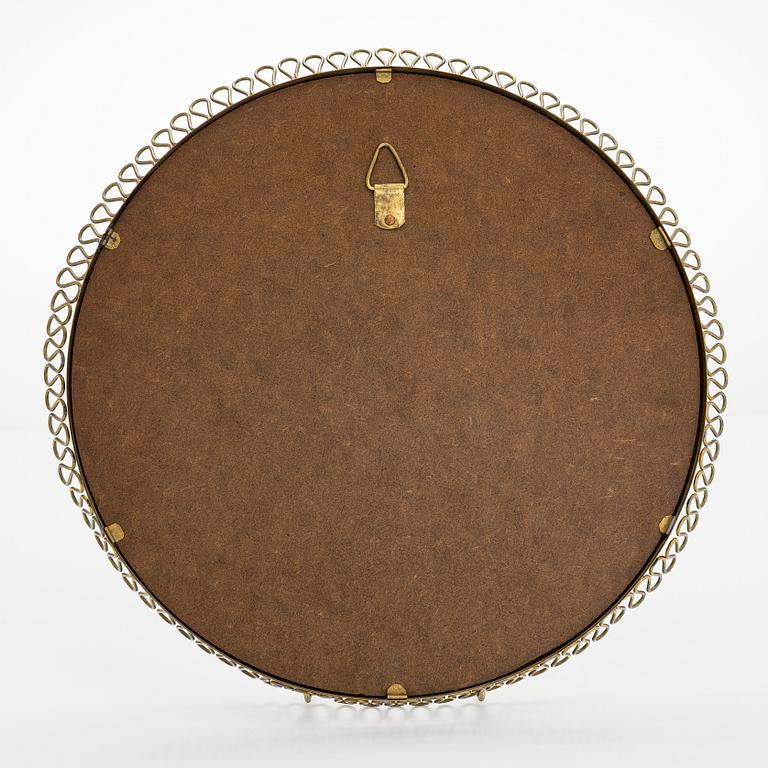 A mid-20th-century Swedish Modern mirror.