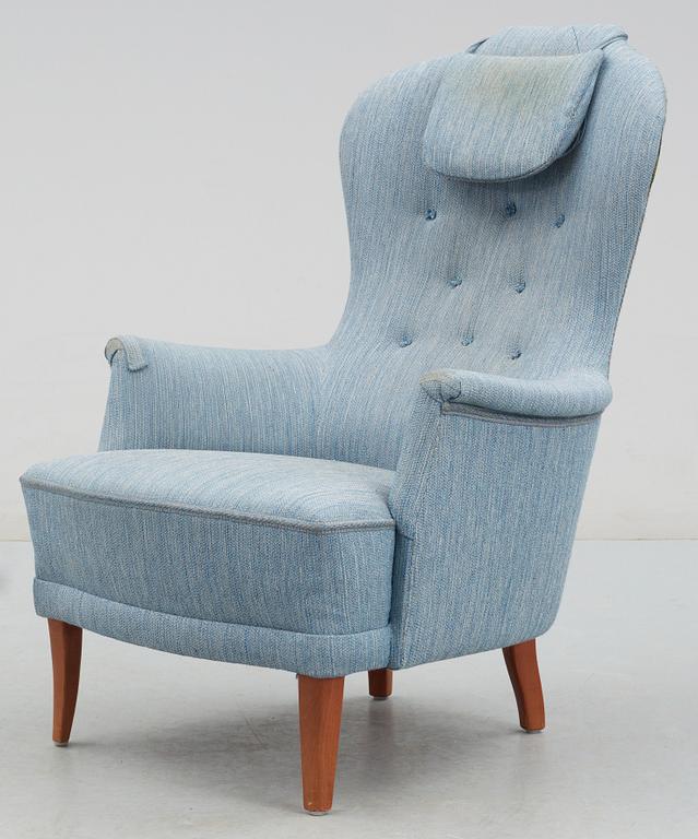 FÅTÖLJ, "Farmor", Carl Malmsten, 1900-talets andra hälft.