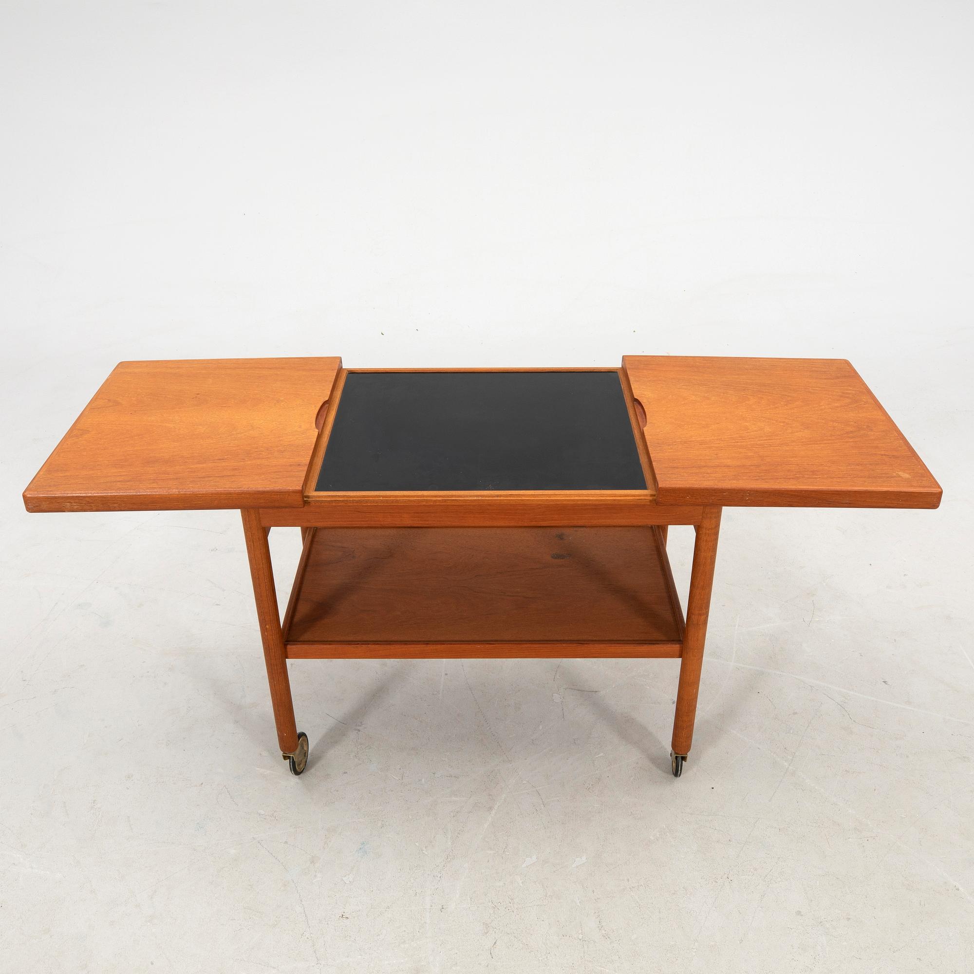 Kurt Østervig, serving cart, Jason Denmark, mid-20th century.