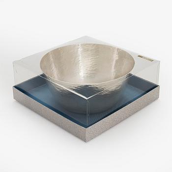 Tapio Wirkkala, skål, silver, TW 243, Kultakeskus, Tavastehus 1979.