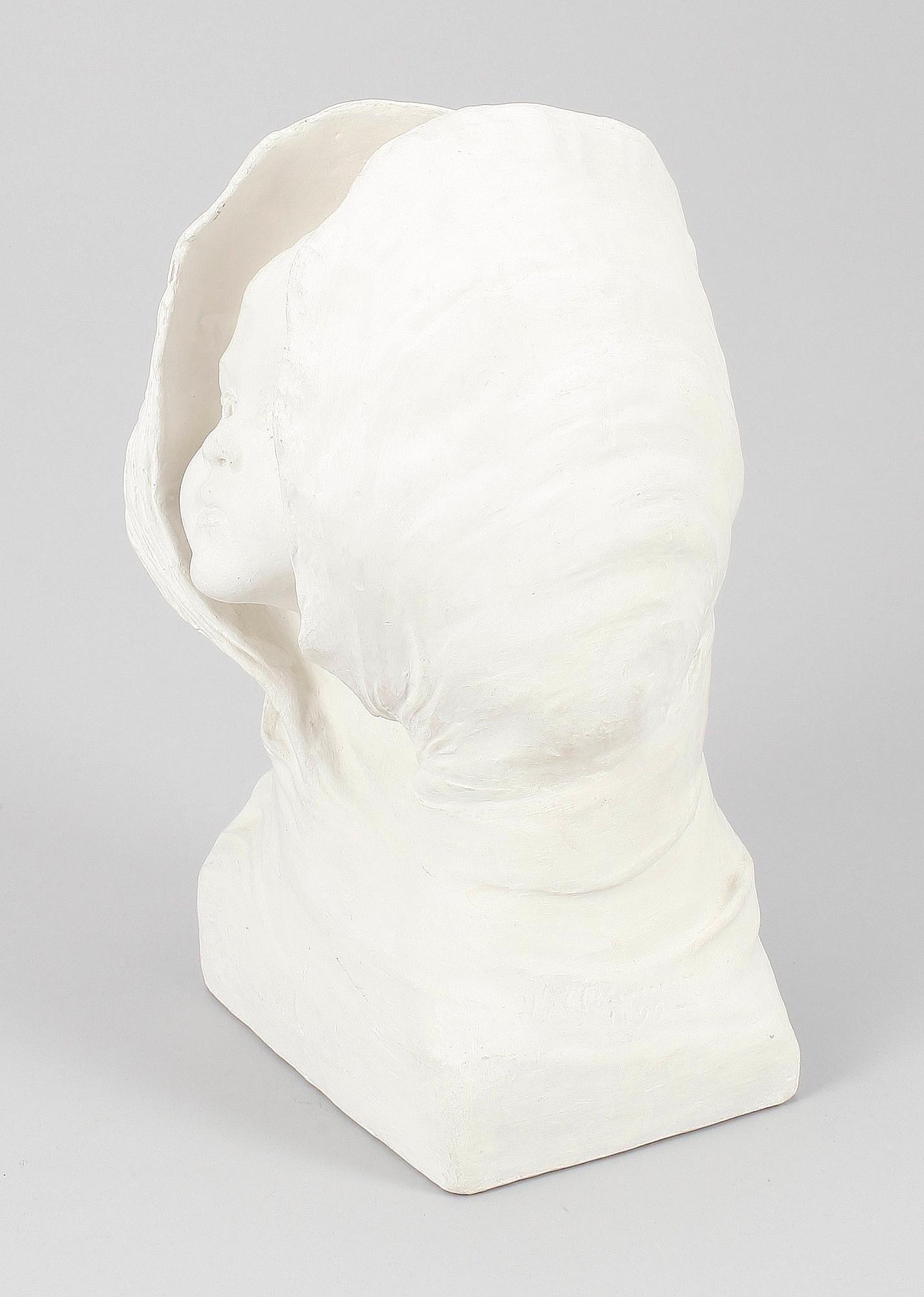 WERNER ÅKERMAN, skulptur, gips, signerad o daterad 1899.