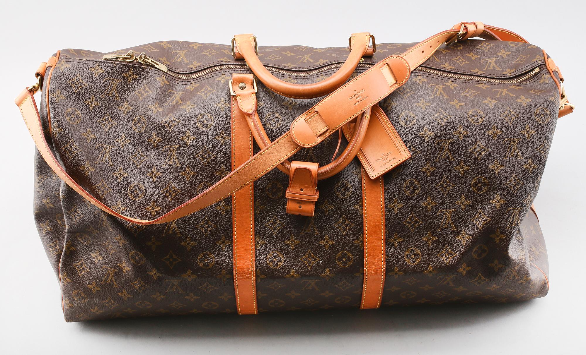 VÄSKA, Louis Vuitton, "Keepall 60", weekendbag.