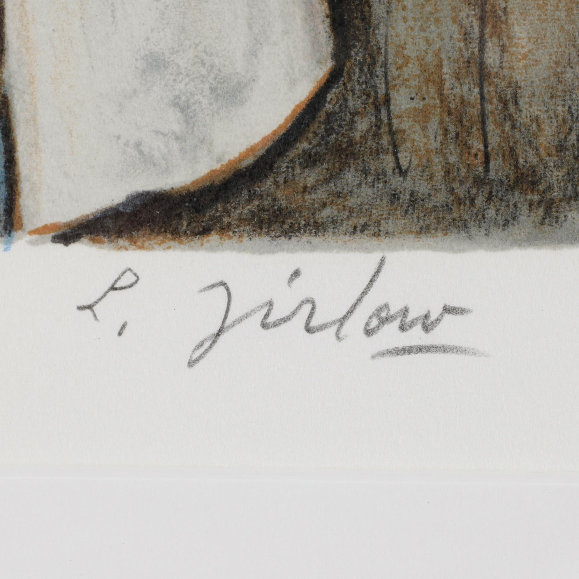 LENNART JIRLOW, färglitografi, signerad och numrerad 364/385.
