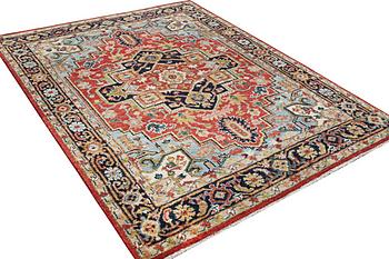 A Mamluk design carpet, c. 313 x 273 cm.