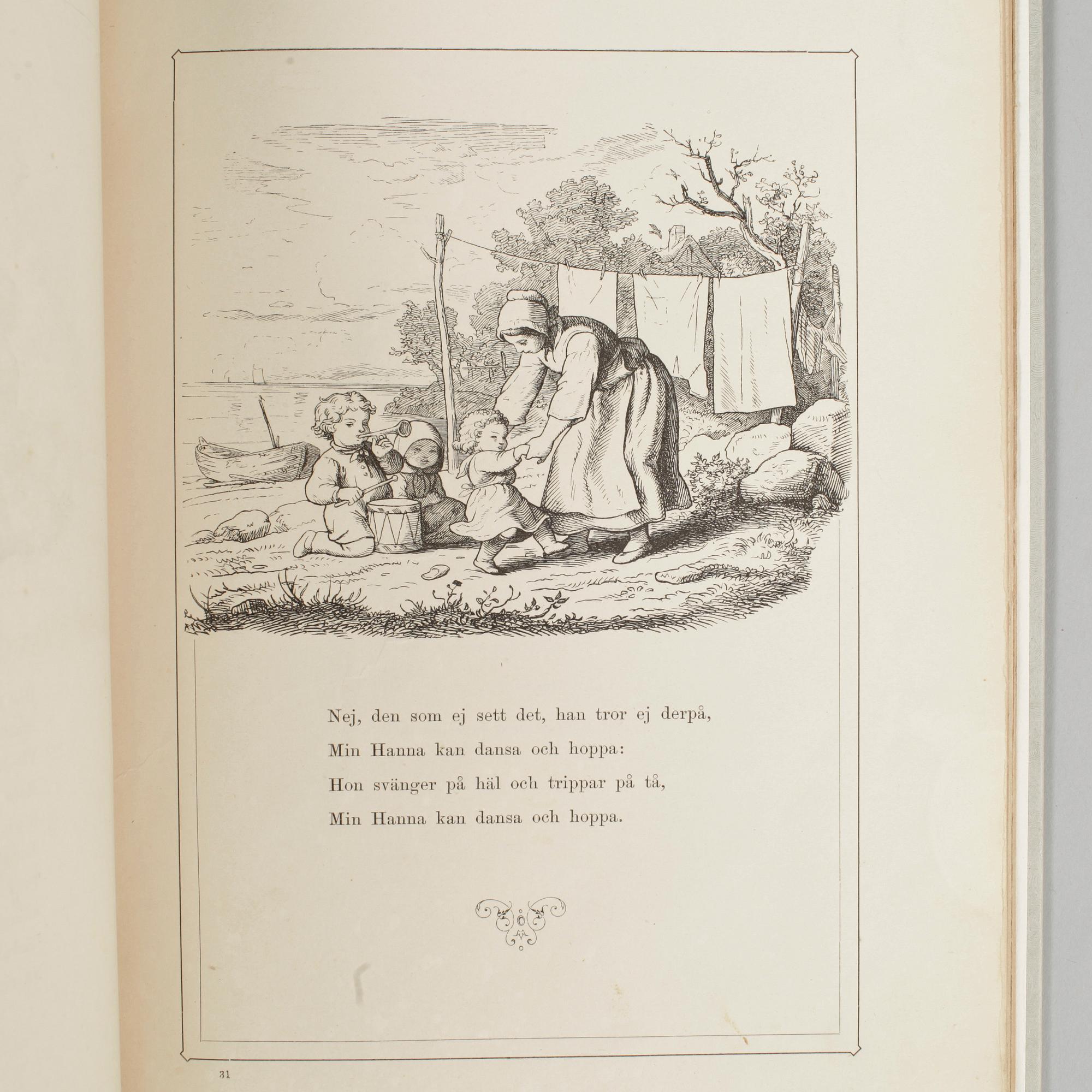 BOK, "För våra barn" August Strindberg och Ludvig Richter, Stockholm 1876.